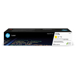 HP toner 117A, 700 pagina's, OEM W2072A, geel