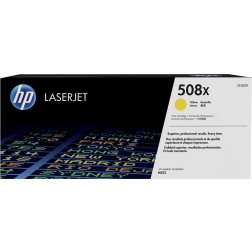 HP toner 508X, 9 500 pagina's, OEM CF362X, geel