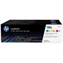 HP Toner MultiPack C,M,Y 128A - 1300 pagina's - CF371AM