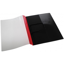 Jalema rapportenmap Clip rood