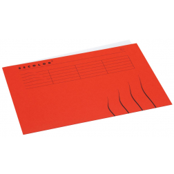 Jalema Secolor dossieromslag voor ft A4 (22,5 x 31 cm), rood