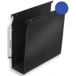 L'Oblique hangmappen voor kasten Ultimate bodem 80 mm, blauw