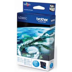 Brother inktcartridge, 260 pagina's, OEM LC-985C, cyaan