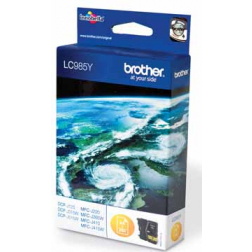 Brother inktcartridge, 260 pagina's, OEM LC-985Y, geel