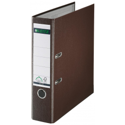 Leitz 180° ordner, A4, uit PP, rug van 8 cm, bruin