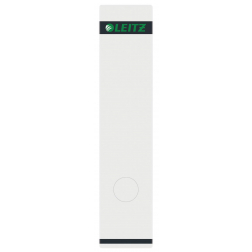 Leitz rugetiketten, voor serie 1080, ft 6,1 x 28,5 cm, pak van 75 stuks, wit