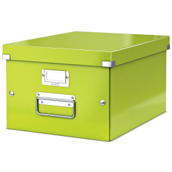 Leitz WOW opbergdoos Click & Store, ft A4, groen