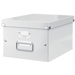 Leitz WOW opbergdoos Click & Store, ft A4, wit