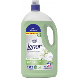 Lenor Professional wasverzachter spring breeze, fles van 4 l