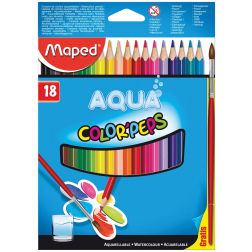 Maped Aquarelpotlood Color'Peps Aqua 18 potloden