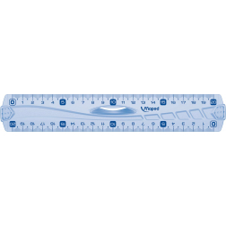 Maped decimeterlat Geometric dubbele decimeter, 20 cm