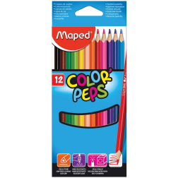 Maped kleurpotlood Color'Peps, 12 potloden