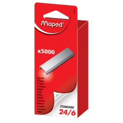 Maped nietjes 24/6, doos van 5.000 nietjes