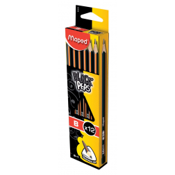 Maped potlood Black'Peps B, zonder gum