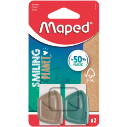 Maped Smiling Planet gum, 2 stuks