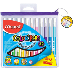 Maped viltstift Color'Peps 10 + 2 stiften