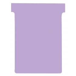 Nobo T-planbordkaarten index 3, ft 120 x 92 mm, violet