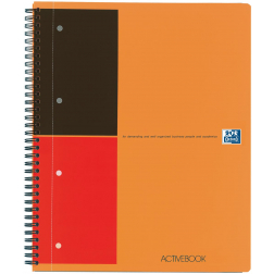 Oxford INTERNATIONAL activebook, 160 bladzijden, ft A4+, gelijnd