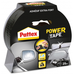 Pattex plakband Power Tape lengte: 25 m, zwart