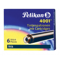 Pelikan inktpatronen 4001 blauw-zwart