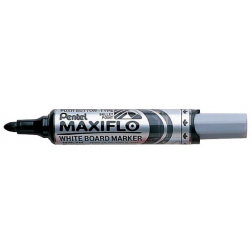 Pentel whiteboardmarker Maxiflo zwart