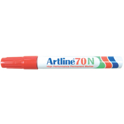 Permanent marker Artline 70N rood