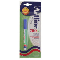 Permanent marker Artline 700N blauw, op blister