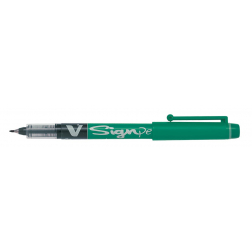 Pilot Fineliner V-Sign Pen groen