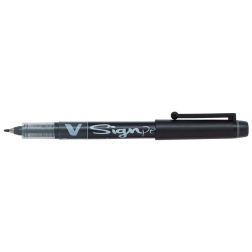 Pilot Fineliner V-Sign Pen zwart