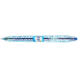 Pilot B2P gelroller, intrekbaar, medium punt, 0,4 mm, blauw