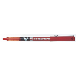 Pilot roller Hi-Tecpoint V5 schrijfbreedte 0,3 mm rood