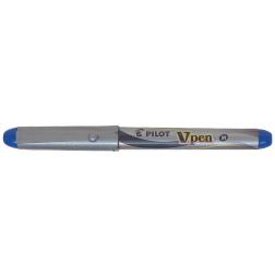 Pilot vulpen V-Pen Silver blauw