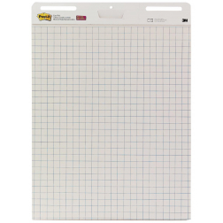 Post-it meeting chart, ft 63,5 x 77,5 cm, geruit, 30 vel, pak van 2 blokken