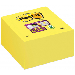 Post-it Super Sticky notes kubus, 350 vel, ft 76 x 76 mm, neongeel