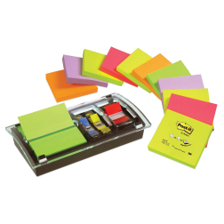 Post-it Z-Notes dispenser design combi, voor ft index en 76 x 76 mm