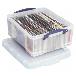 Really Useful Box opbergdoos 18 liter, transparant