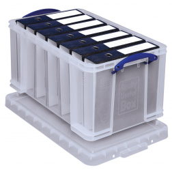 Really Useful Box opbergdoos 48 liter, transparant
