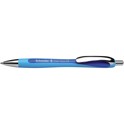 Schneider balpen Slider Rave, extra breed, blauwe inkt, blauw
