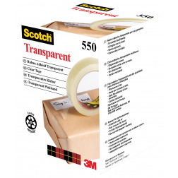 Scotch transparante tape 550 ft 19 mm x 66 m