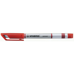 STABILO SENSOR fineliner, 0,3 mm, rood