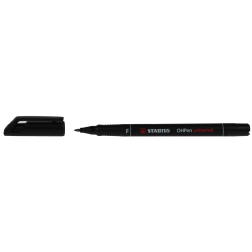 STABILO OHPen universal, OHP-marker, permanent, fijn 0,7 mm, zwart