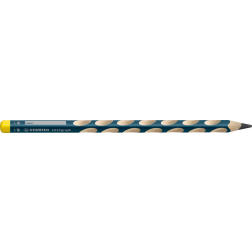 STABILO EASYgraph S potlood, HB, 3,15 mm, voor linkshandigen, petrol