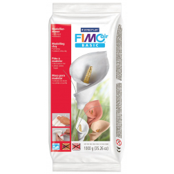 Staedtler Boetseerklei Fimo Air wit, pak van 1 kg