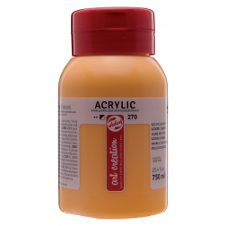 Talens Art Creation acrylverf flacon van 750 ml, donker azogeel