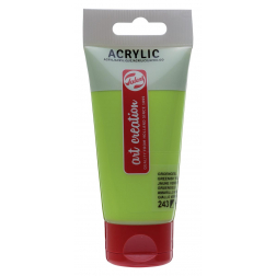 Talens Art Creation acrylverf tube van 75 ml, groengeel