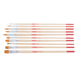Talens Art Creation penselenset polyester geassorteerd, set met 10 penselen