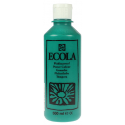 Talens Ecola plakkaatverf flacon van 500 ml, donkergroen