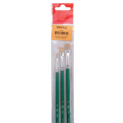 Talens olie- en acrylverf penselenset 220, set met 3 penselen