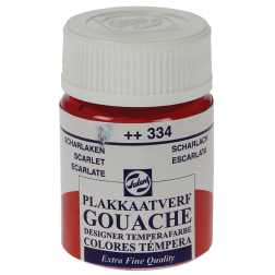 Talens plakkaatverf Extra Fijn flacon van 16 ml, scharlaken