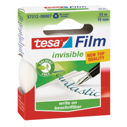 Tesafilm Invisible, ft 33 m x 19 mm